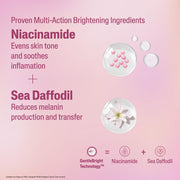 Cetaphil Brightness Reveal Creamy Cleanser - 100 g| Brightening Face Wash for Uneven Skin Tone| Niacinamide, Sea Daffodil| Fragrance Free| Dermatologist Recommended