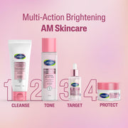 Cetaphil Brightness Reveal Creamy Cleanser - 100 g| Brightening Face Wash for Uneven Skin Tone| Niacinamide, Sea Daffodil| Fragrance Free| Dermatologist Recommended