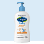 Cetaphil BABY DAILY LOTION WITH ORGANIC CALENDULA FACE AND BODY  (400 ml)