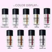 IMAGIC Professional Glitter Eyeshadow Metallic Loose Powder Pigment 2G (P6 - Melon) Semi-Matte Finish