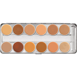 Kryolan Supracolor Palette (12 Colors)