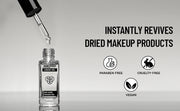 PAC Dual-Fold Liquid Gel | Makeup Mixing Liquid for Fixing Dry Gel Eyeliners & Mascara | Transparent Makeup Reviver | 7ml