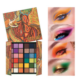 IMAGIC Pro Chalice 36 Color Eyeshadow Palette, 30.8g Eyeshadow Matte Shimmer Finish Make up Palette Highly Pigmented Colorful Powder - Multicolor