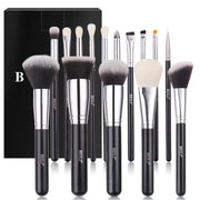 BEILI 15Pcs Individual Makeup Brush Set