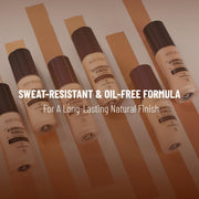 Swiss Beauty Airbrush Finish Full Coverage Foundation – Waterproof, Lightweight, Natural Matte Finish, 30ml, All Skin Types