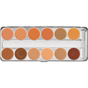 Kryolan Supracolor 12 Shades Palette – Long-Lasting Makeup for All Skin Tones