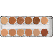 Kryolan Supracolor 12 Shades Palette – Long-Lasting Makeup for All Skin Tones