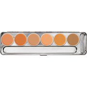 Kryolan Supracolor 6 Shades Palette – Long-Lasting Makeup for All Skin Tones