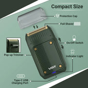 VGR VL-353 Limited Edition 2 In 1 Beard Shaver For Men