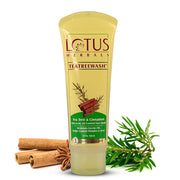 Lotus Herbals TEATREEWASH Tea Tree & Cinnamon Anti-Acne Oil Control Face Wash 120gm