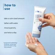 Plum 2% Niacinamide Simply Bright Face Wash With Rice Water 100 ml | Brightens Skin, Helps Fade Blemishes | Softens & Smoothens Skin | Gentle & Non-Drying | Women & Men | 100% Vegan