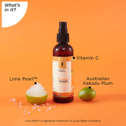 PILGRIM 1% Vitamin C Toner With Australian Kakadu Plum & 99.9% Pure Vitamin C Form