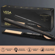 VEGA PROFESSIONAL Pro Nano Rose Gold Hair Straightener - VPPHS-01