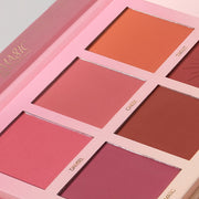 IMAGIC PROfessional Cosmetic Touch Blush Palette 6 Color 80g