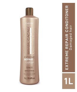 Cadiveu Brasil Cacau Extreme Repair Conditioner For Damaged Hair (1000ml)
