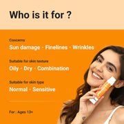 dermaco 1% Hyaluronic Sunscreen Aqua Gel - 50g