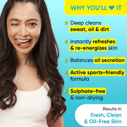 Dot & Key Lime Rush Sports Facewash – Refreshing Oil & Sweat Control for Active Skin