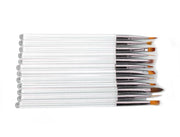 Shills Professional  Nail Art Transparent White Brush