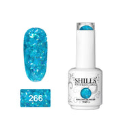 Shills Professional UV LED Soak Off Laser Glitter Gel Polish 260-266