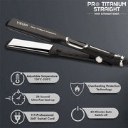 VEGA PROFESSIONAL Pro Titanium Hair Straightener - VPPHS-03