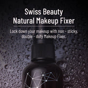 Swiss Beauty Natural Makeup Fixer – Hydrating & Refreshing Setting Spray, Dewy Finish, With Vitamin E & Aloe Vera, 70ml