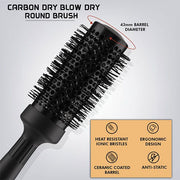 VEGA PROFESSIONAL Blow Dry Thermal Hair Brush 43mm - VPMHB-13