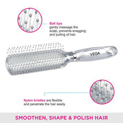 VEGA FLAT BRUSH  R8-FB(S)