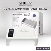 Shills Professional Hand Pillow UV,LED LAMP 2-IN-1