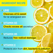 Dot & Key Lime Rush Sports Facewash – Refreshing Oil & Sweat Control for Active Skin