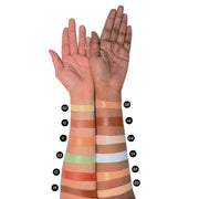 SHOPAAREL Contains 15 Shades Of Shimmering Hd Cream Full Coverage Concealer Palette Corrector With Brush Professional For Face Makeup For Women For Girls For Wedding For Functions|For All Skin Types