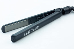 HNK Classic Hair Iron (Black) – Premium Straightener with Smart Heat, Negative Ion Tech & 230 °C Max