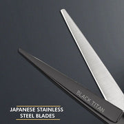 vega professional Black Titan  Black line Hairdressing Scissor - VPPSC-05   (6. inch)