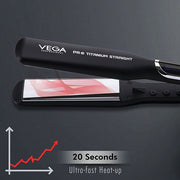 VEGA PROFESSIONAL Pro Titanium Hair Straightener - VPPHS-03