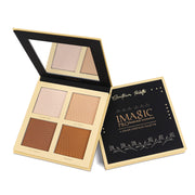 COSLUXE IMAGIC PROfessional Contour Palette 30.8g, 4 COLOR CONTOUR POWDER PALETTE