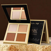 COSLUXE IMAGIC PROfessional Contour Palette 30.8g, 4 COLOR CONTOUR POWDER PALETTE