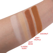 COSLUXE IMAGIC PROfessional Contour Palette 30.8g, 4 COLOR CONTOUR POWDER PALETTE