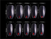 Shills Professional 500 Pcs Tips Ballerina- Clear