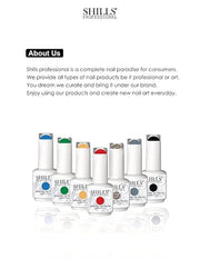 SHILLS PROFESSIONAL Uv/Led Soak Off Gel Polish 15ml 001-100