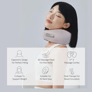 U Shape Travel Neck Massager Pillow with Hot Compress Function