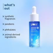 Plum 5% Niacinamide Face Serum for Clear & Bright Skin | with Rice Water | Provides Clear, Glowing & Brightening Skin | Lightweight & Beginner Friendly Serum for Women & Men | All Skin Types | 30ml