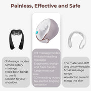 U Shape Travel Neck Massager Pillow with Hot Compress Function