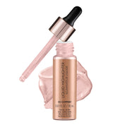Swiss Beauty Drop & Glow Liquid Highlighter For Face Makeup | Illuminating Liquid Highlighter With Dewy Finish, 18ml