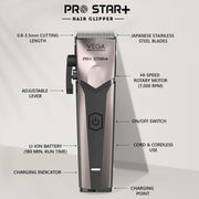 VEGA VPPHC-11 Pro Star+ – The Star Performer in Hair Clipping