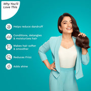 Pilgrim Australian Tea Tree Anti-Dandruff Unscented Conditioner For All Hair Type 200 millilitre | Smoothens Strands & Detangles Hair | Fights and Prevents Dandruff | For Men & Women