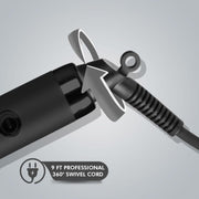 VEGA PROFESSIONAL Pro Cera Curls 22mm Hair Curler (VPMCT-03) – LCD Display, Adjustable Temperature, Cool Clip, Long-Lasting Tight Curls