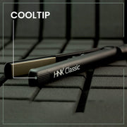 HNK Classic Hair Iron (Black) – Premium Straightener with Smart Heat, Negative Ion Tech & 230 °C Max