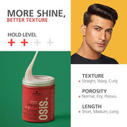 Schwarzkopf Professional Osis+ Thrill Elastic Clay Hair Styling Fibre Gum 100ml