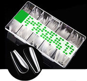 Shills Professional 500 pcs T-Shape Tips-Clear