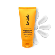 Foxtale SPF 50 Vitamin C & Niacinamide Glow Sunscreen with PA++++ | Lightweight, Fast Absorbing | UVA & UVB Filters | Prevents Tanning, No White Cast | Non-Greasy | For Men & Women, All Skin Types - 80 Ml