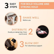 Wella Professionals EIMI Extra Volume Strong Hold Volumizing Hair Mousse 300 ml